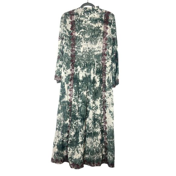 Zara Limited Edition Tie Dye Dress Sz XS Boho Chic Fairy Cottagecore Hippie 70s - Picture 2 of 8